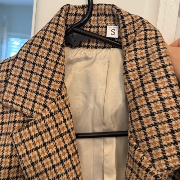 Plaid Cropped Jacket - Picture 3 of 3